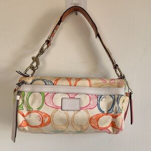 Coach Scribble Y2K Shoulder Bag